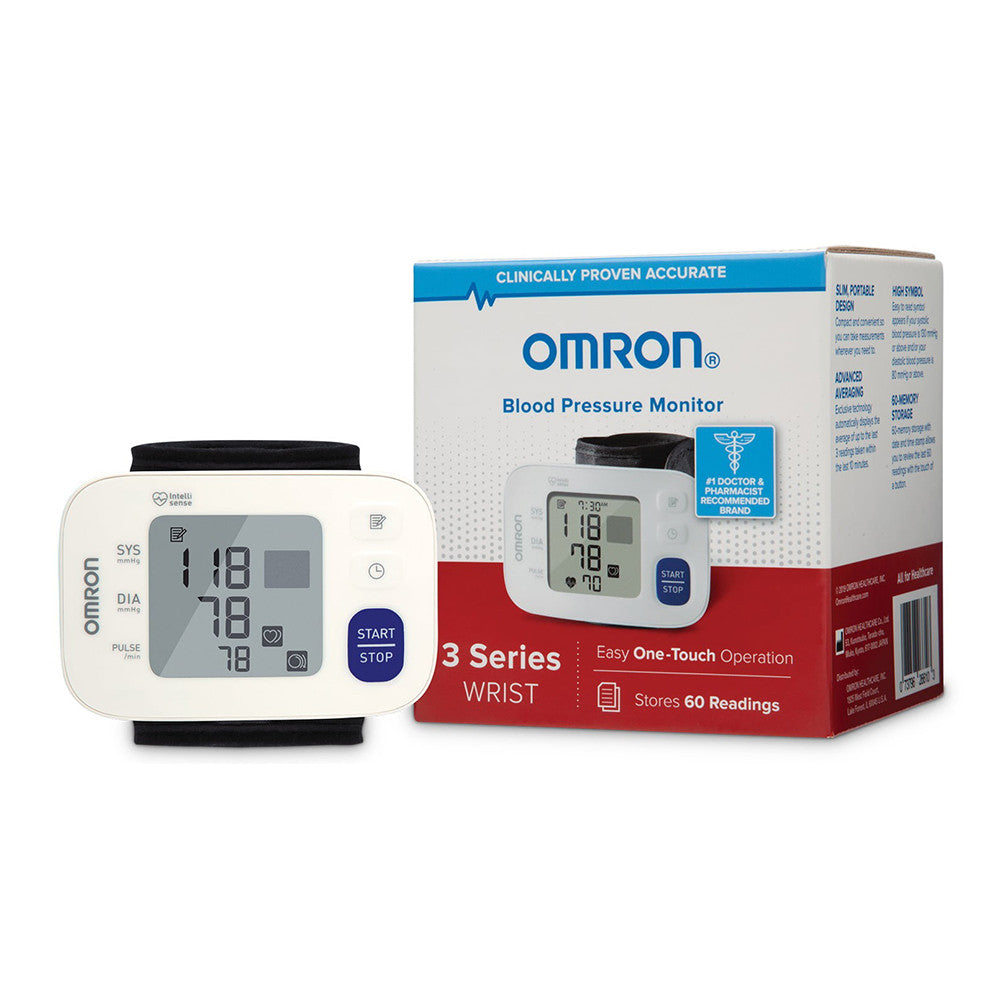 Omron 3 Series Wrist Blood Pressure Monitor Model# Bp6100